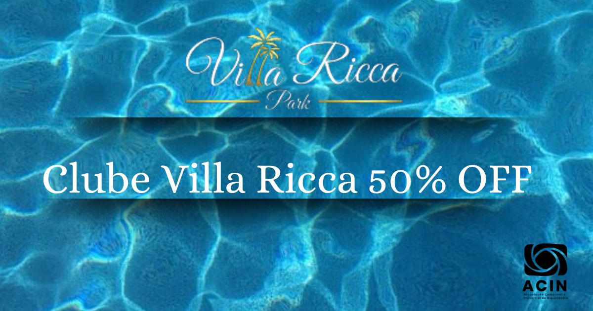 Clube Villa Ricca 50% OFF