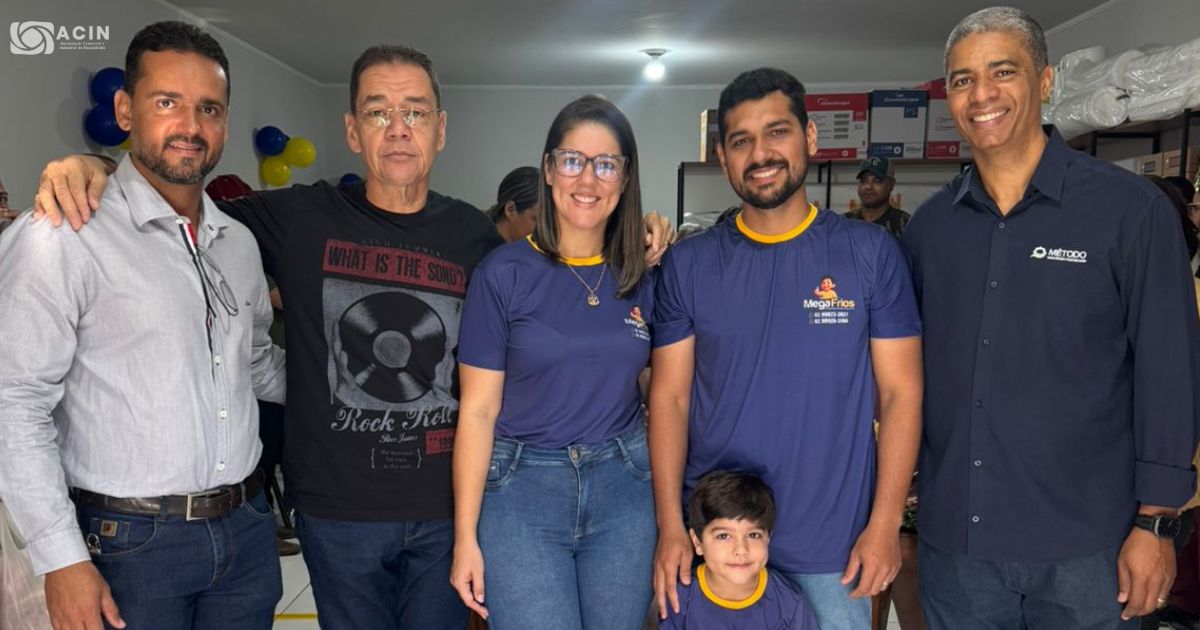 Comércio local ganha novo reforço: ACIN prestigia inauguração da Mega Frios