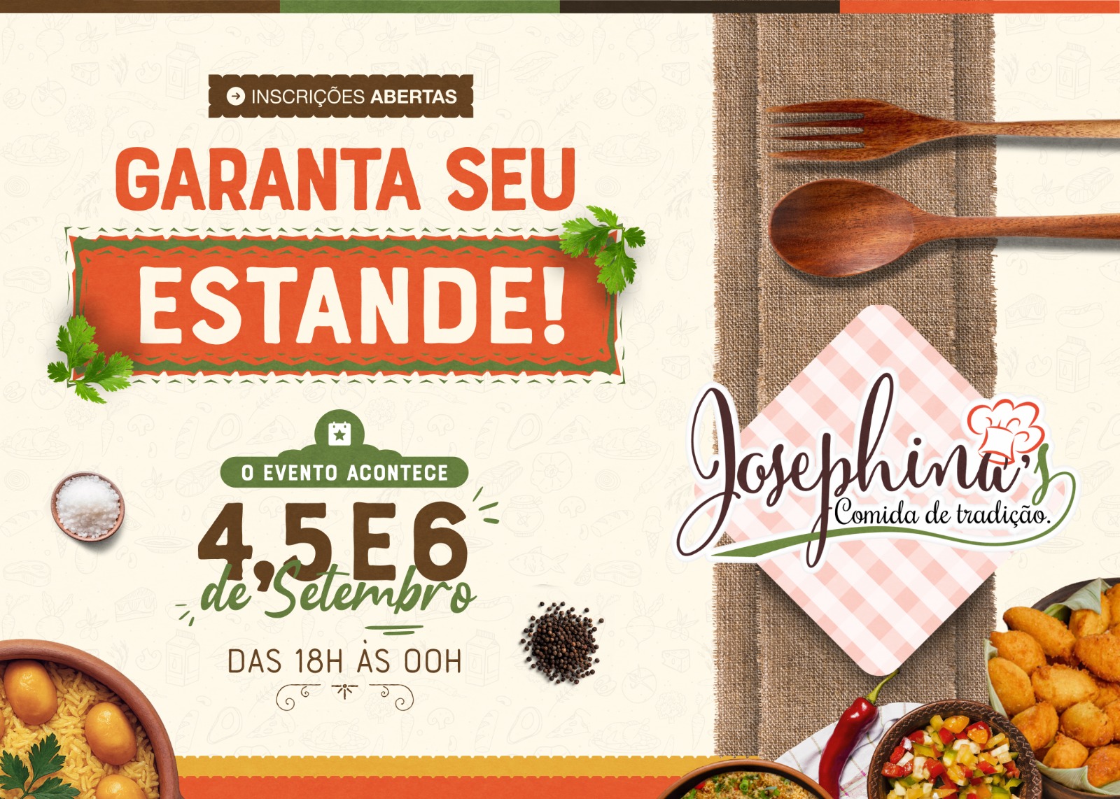 Inscrição de empresas para o josefinas 2025